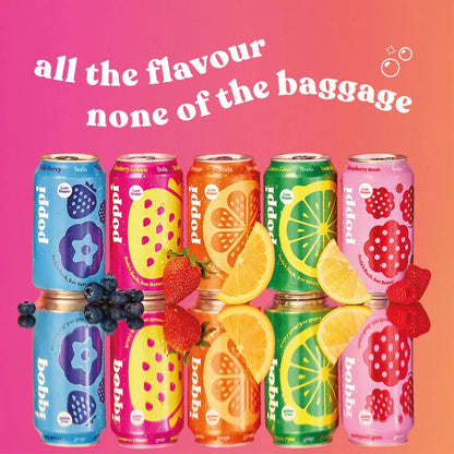Raspberry & Rose Soda Can 330ml by poppi