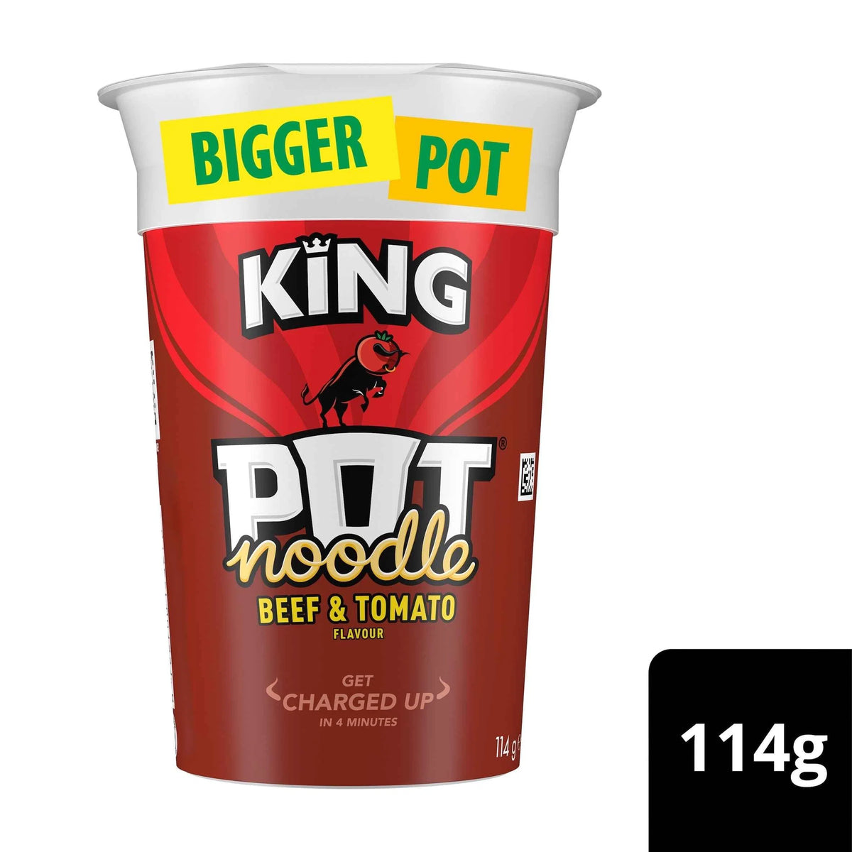 Beef & Tomato Instant Noodles King by POT NOODLE