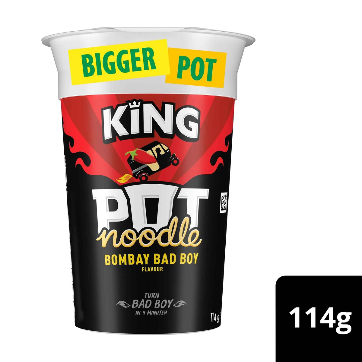 Bombay Bad Boy Instant Noodles by POT NOODLE