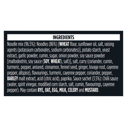 Bombay Badboy Instant Noodles 115g by POT NOODLE