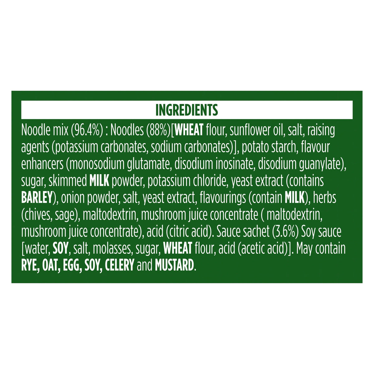 Chicken And Mushroom Instant by POT NOODLE