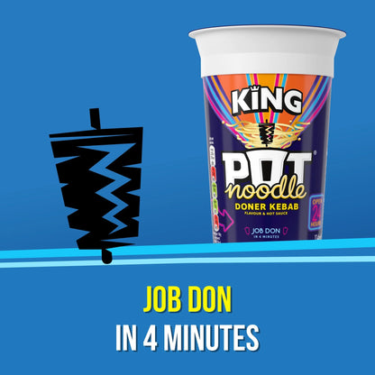 Doner Kebab Instant Noodles King by POT NOODLE