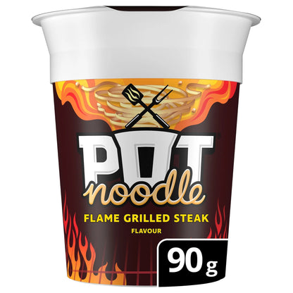 Flame Grilled Steak 90g by POT NOODLE