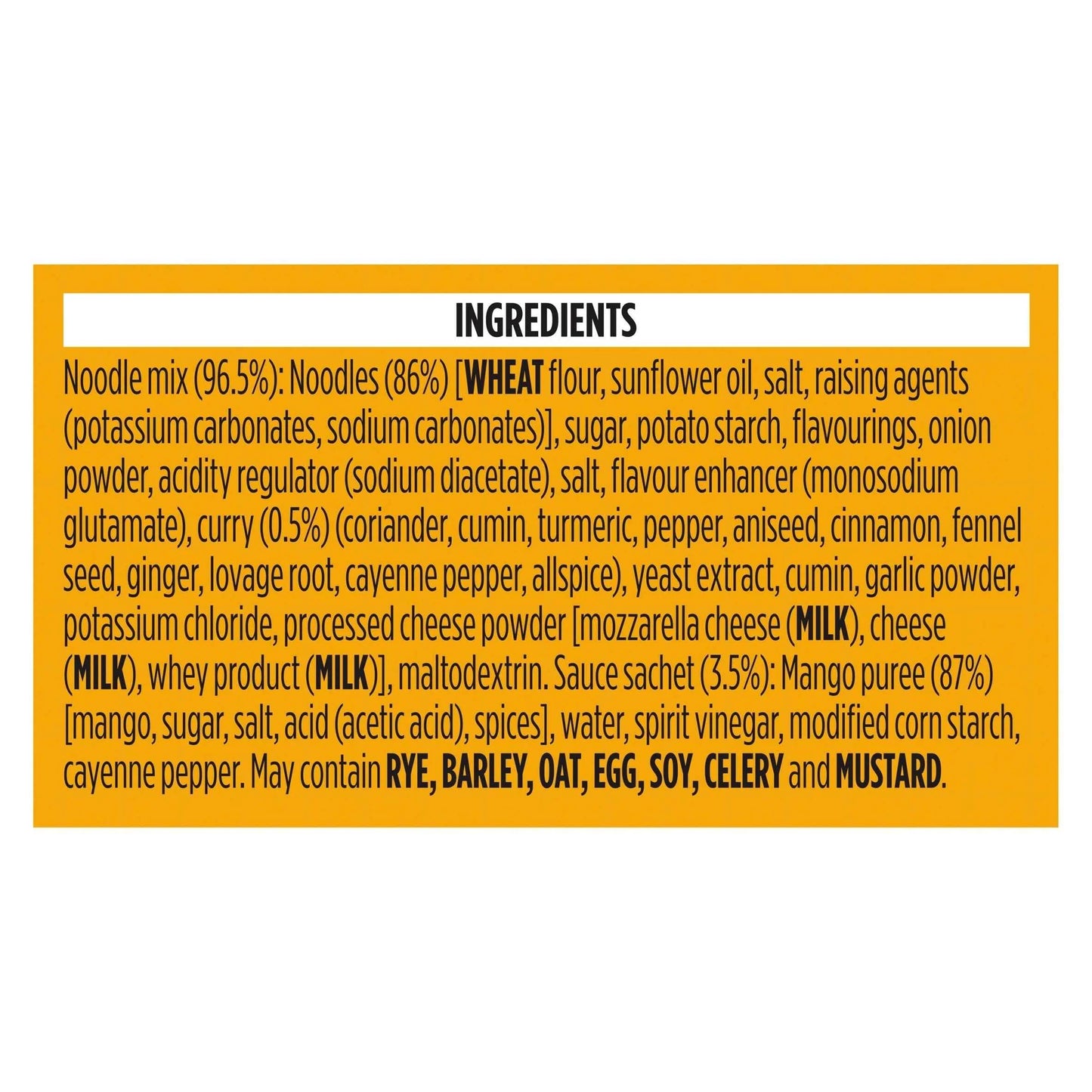 Original Curry Instant Noodles 114g by POT NOODLE