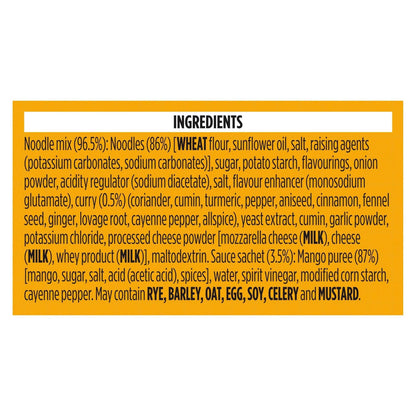 Original Curry Instant Noodles 114g by POT NOODLE