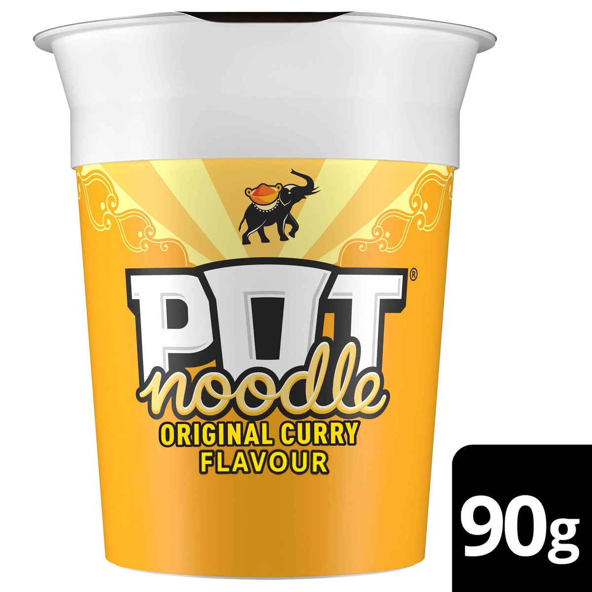 Original Curry Instant Noodles 90g by POT NOODLE
