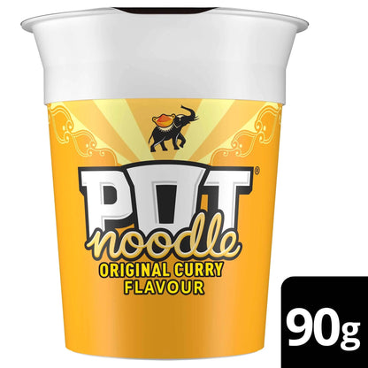 Original Curry Instant Noodles 90g by POT NOODLE