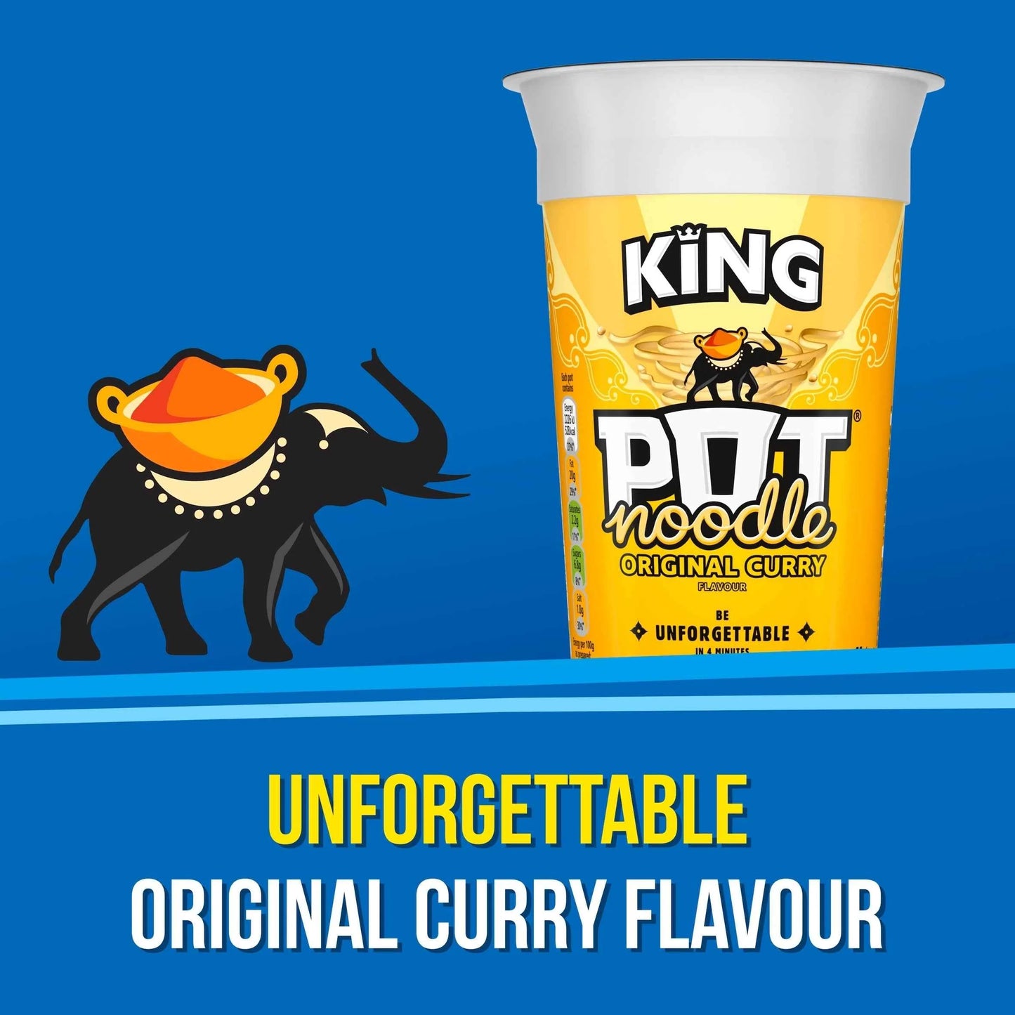 Original Curry Instant Noodles by POT NOODLE