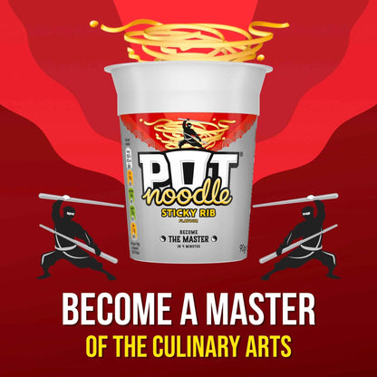 Sticky Rib 90g by POT NOODLE