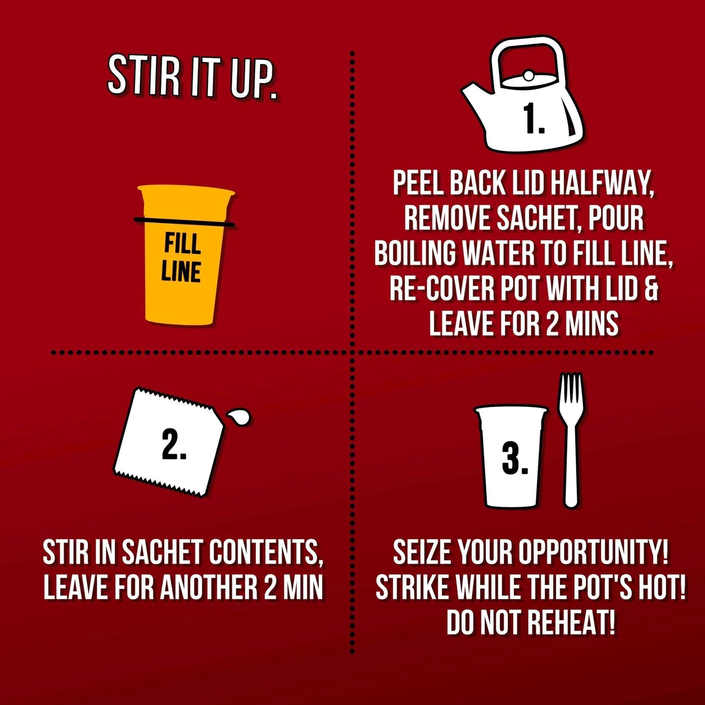 Sticky Rib Instant Noodles King by POT NOODLE