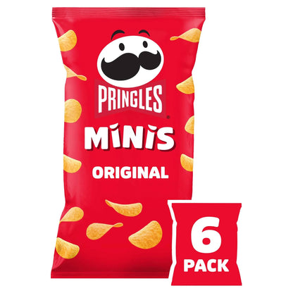 Minis Original Multipack Crisps 6x20g by PRINGLES