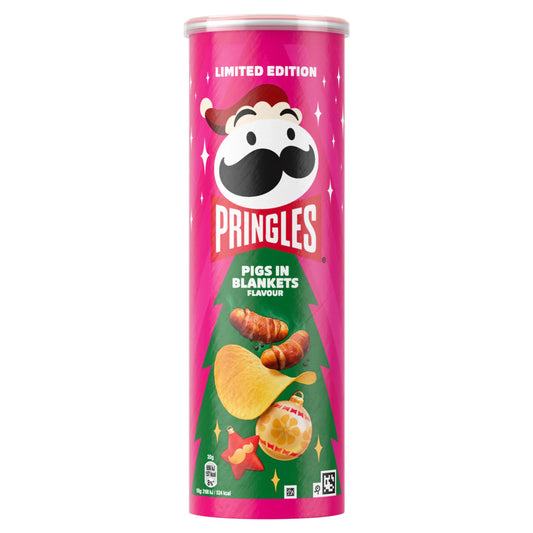 Pigs In Blankets Flavour 165g by PRINGLES at The British Vault