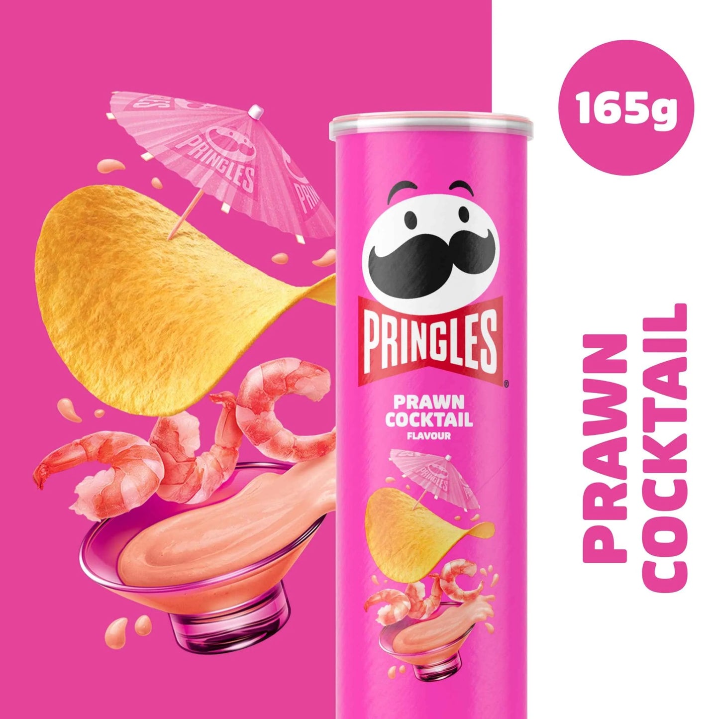 Prawn Cocktail Sharing Crisps 165g by PRINGLES