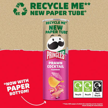 Prawn Cocktail Sharing Crisps 185g by PRINGLES