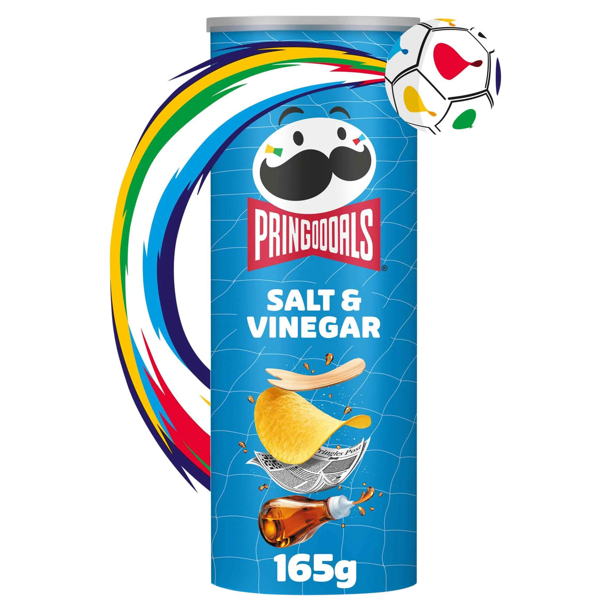 Salt & Vinegar Sharing Crisps 165g by PRINGLES