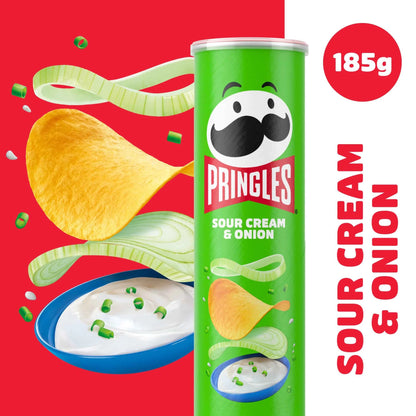 Sour Cream & Onion Sharing Crisps 185g by PRINGLES