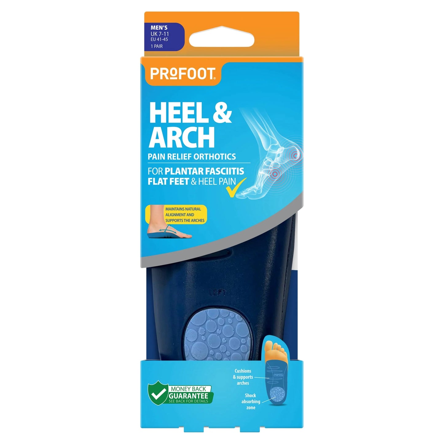 Heel & Arch Pain Relief Orthotics by PROFOOT