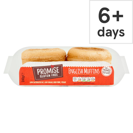 English Muffins 240g by PROMISE GLUTEN FREE