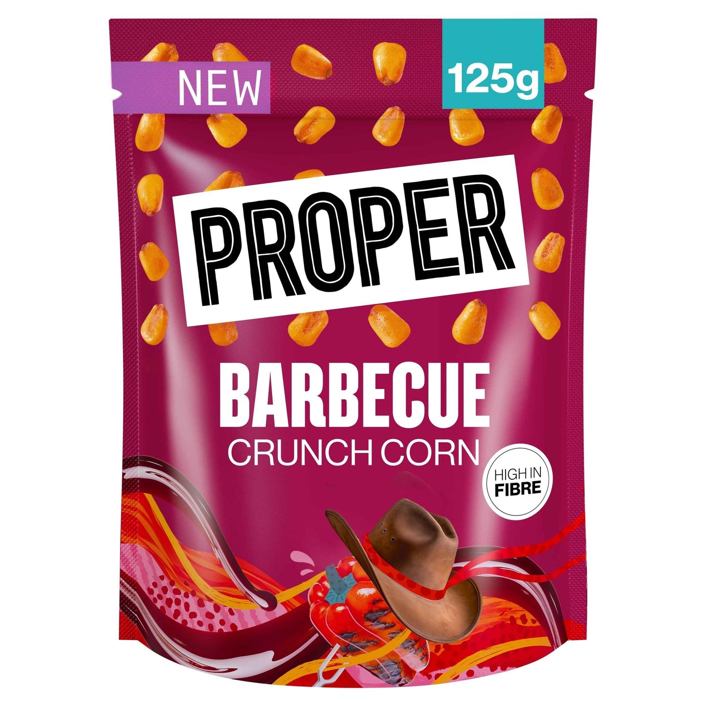 Barbecue Crunch Corn 125g by PROPER