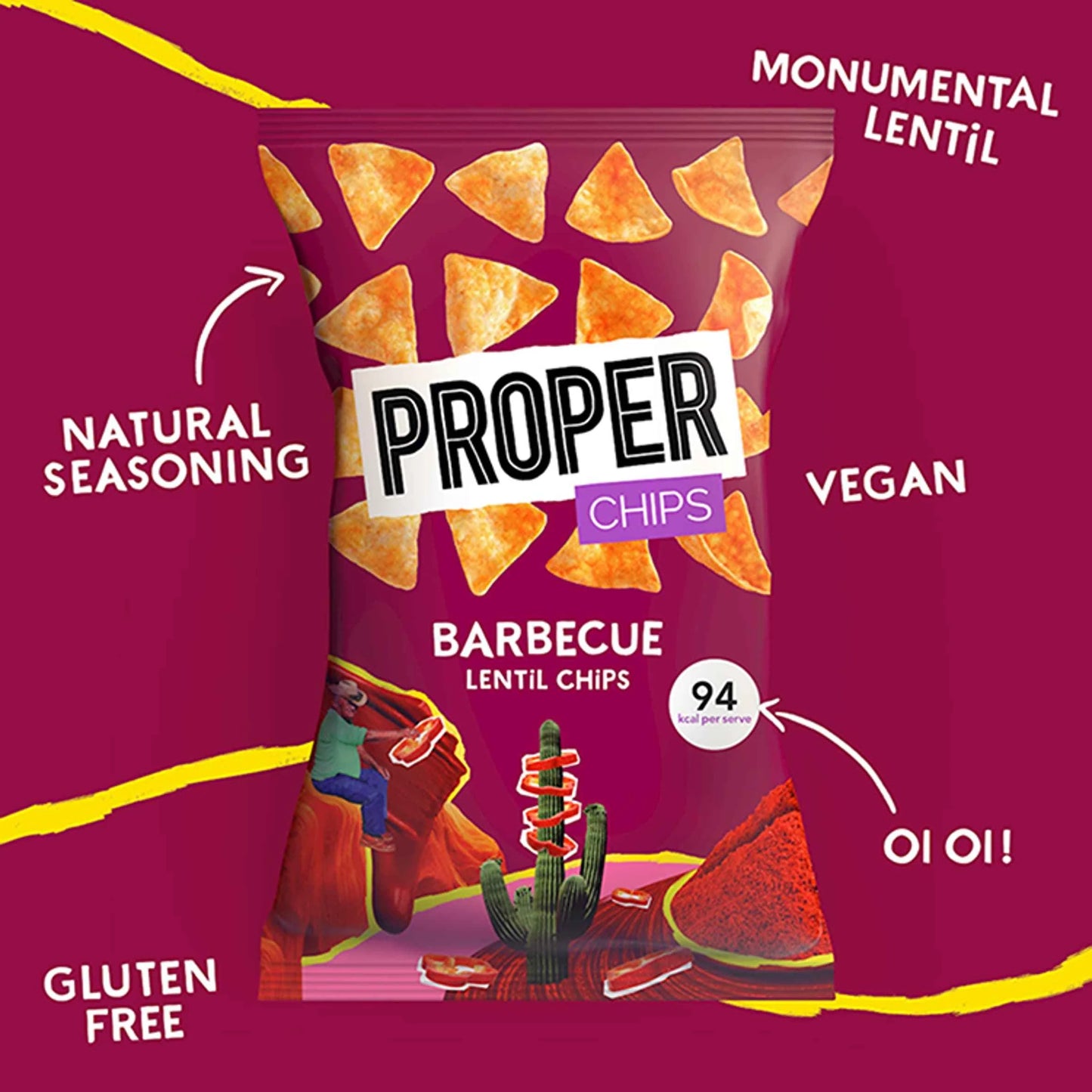 Chips 85g Bbq by PROPER