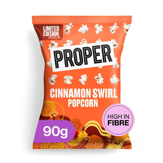 Cinnamon Swirl Popcorn 90g by PROPER
