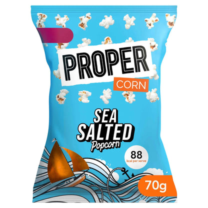 Proper Sea Salted Popcorn 70g by PROPERCORN
