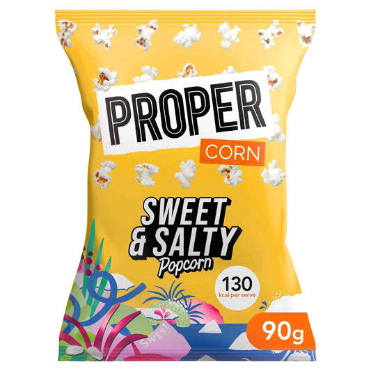 Proper Sweet & Salty Popcorn Sharing Bag 90g by PROPERCORN