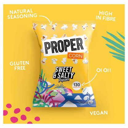 Proper Sweet & Salty Popcorn Sharing Bag 90g by PROPERCORN