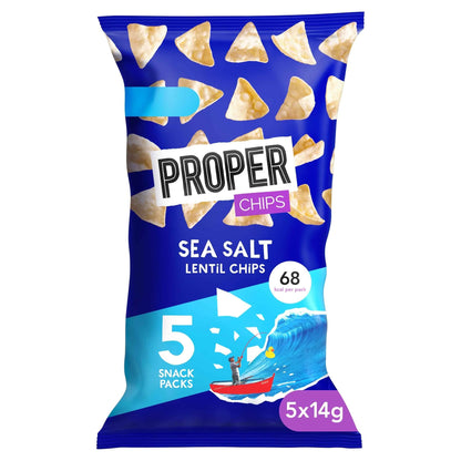 chips Sea Salt 5x14g by PROPER