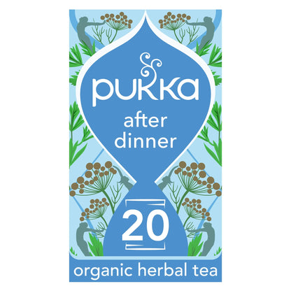 Pukka Organic After Dinner Tea With Fennel For Digestion 20 Herbal by