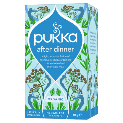 Pukka Organic After Dinner Tea With Fennel For Digestion 20 Herbal by