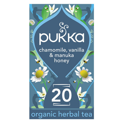 Organic Chamomile, Vanilla & Manuka by Pukka