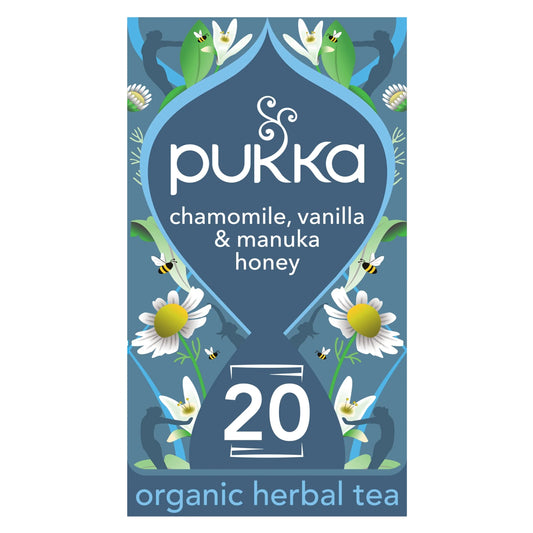 Organic Chamomile, Vanilla & Manuka by Pukka