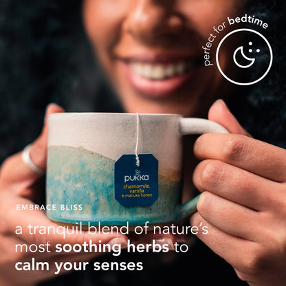 Organic Chamomile, Vanilla & Manuka by Pukka
