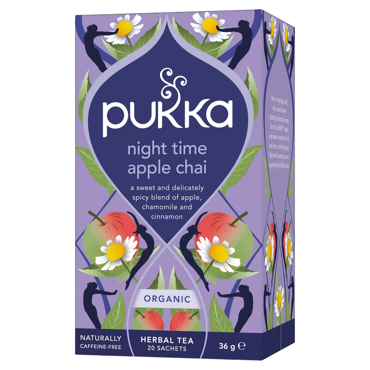 Organic Night Time Apple Chai Herbal by Pukka