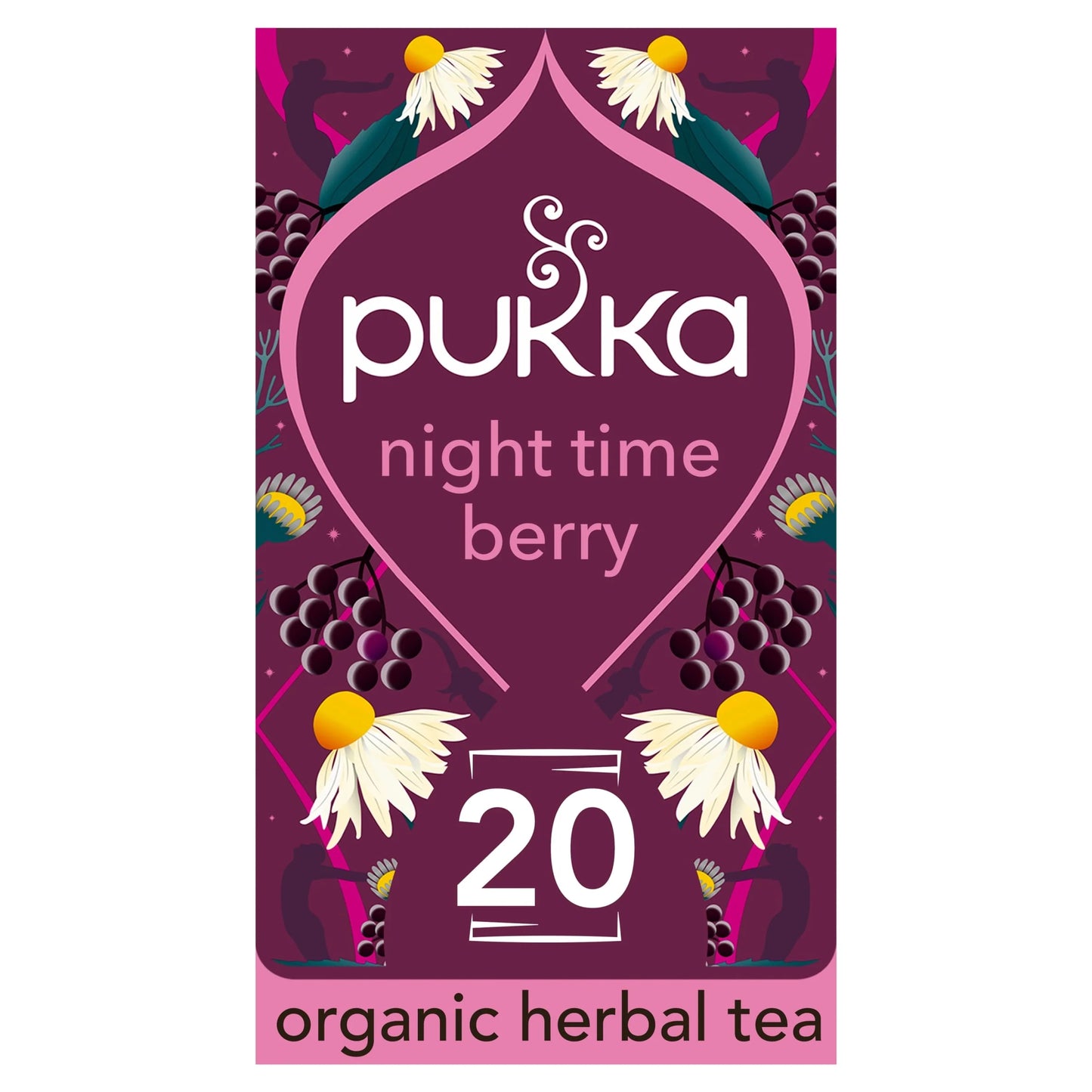 Organic Night Time Berry Herbal Tea by Pukka