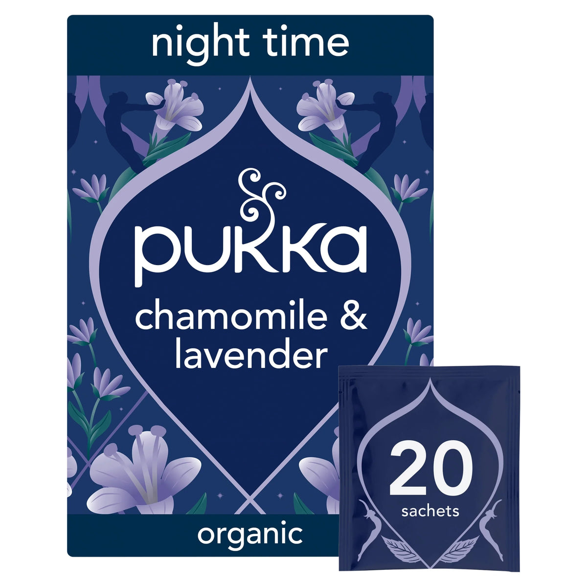 Organic Night Time Herbal Tea With by Pukka