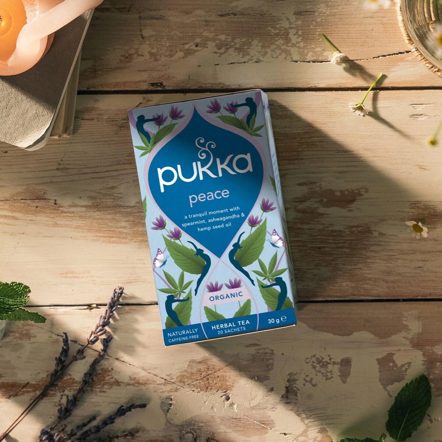 Organic Peace Herbal Tea With Chamomile by Pukka