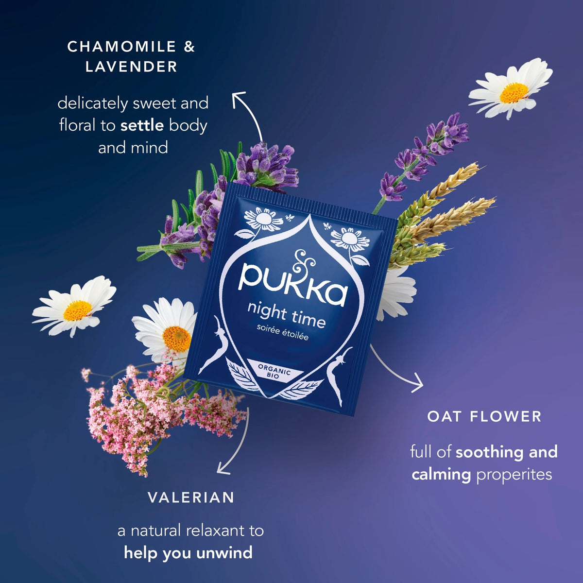 Organic Sleep Collection With Night by Pukka