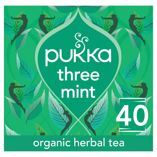 Organic Three Mint Tea With Peppermint by Pukka