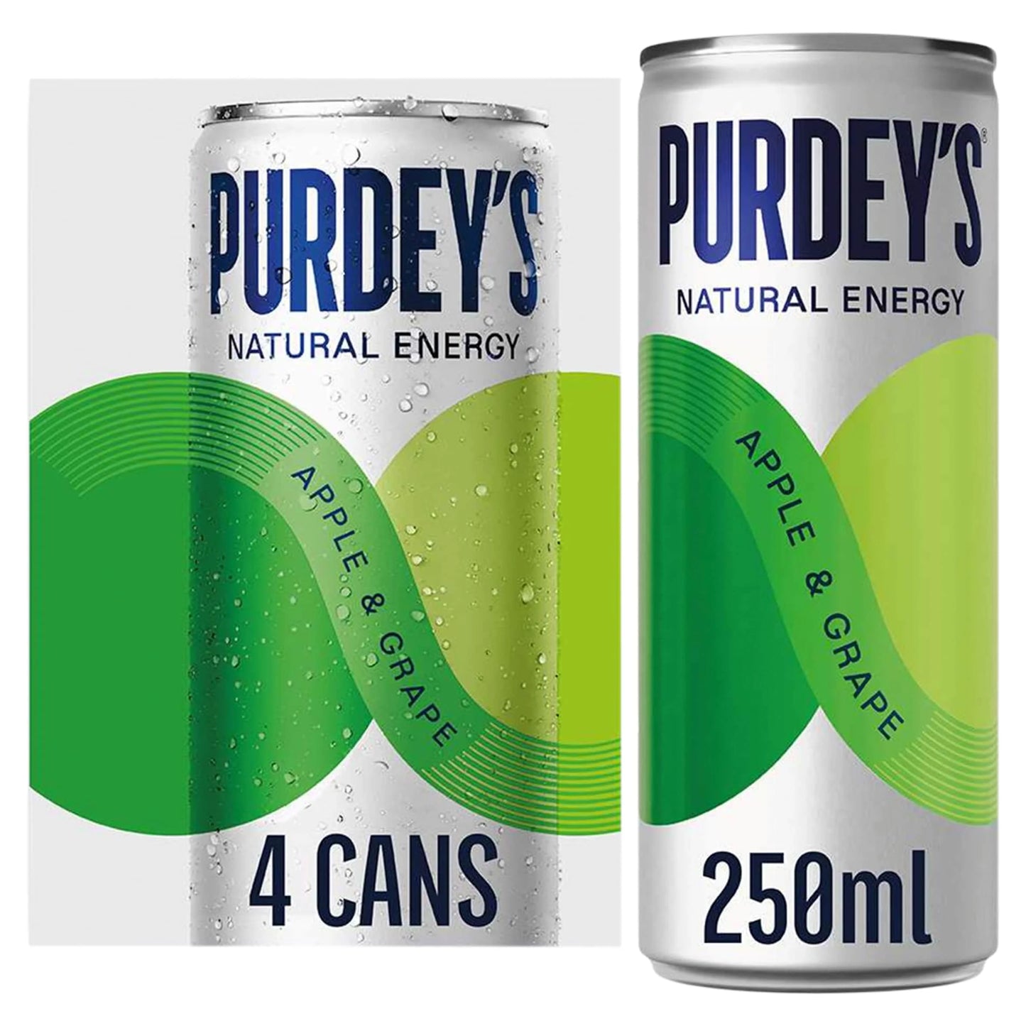 Purdeys Sparkling Apple And Grape 4x250ml by PURDEY'S