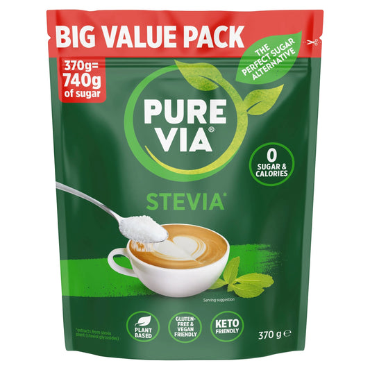 Pure Via Stevia Sweetener 370g by PUREVIA