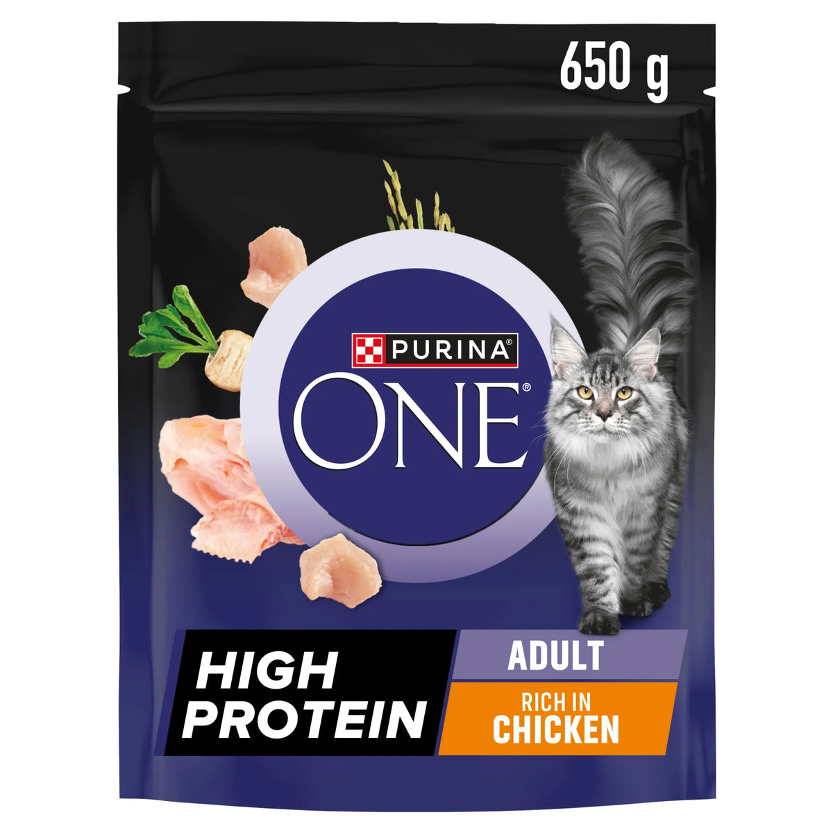High Protein Chicken Adult Cat by PURINA ONE at The British Vault