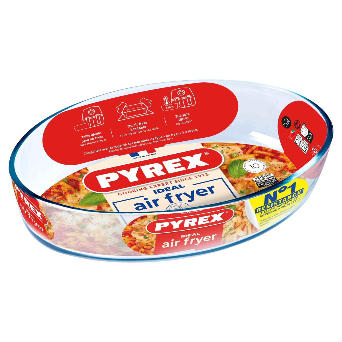 Air Fryer Dish Oval 0.7l by PYREX