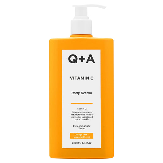 Vitamin C Body Cream 250ml by Q+A