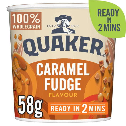 Caramel Fudge Porridge Pot 58g by QUAKER
