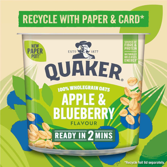 Oat So Simple Apple & Blueberry by QUAKER