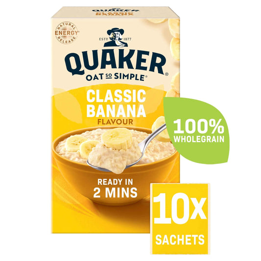 Oat So Simple Classic Banana Porridge by QUAKER