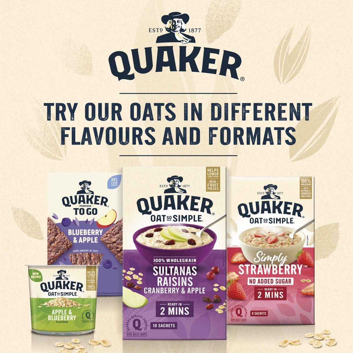Oat So Simple Classic Banana Porridge by QUAKER
