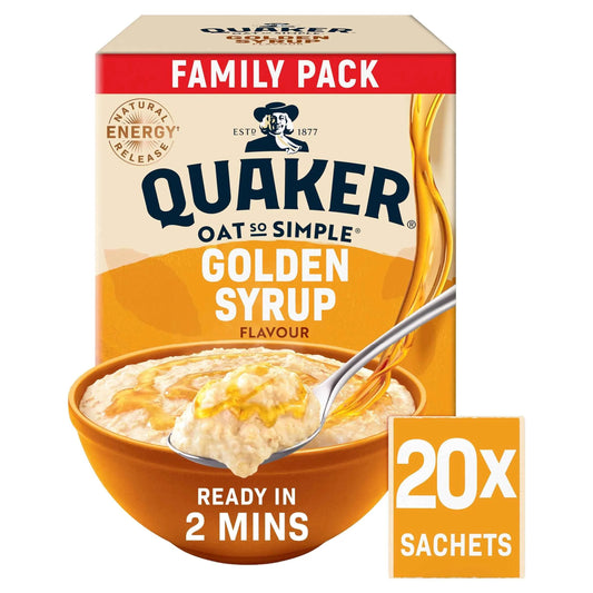 Oat So Simple Golden Syrup Porridge by QUAKER